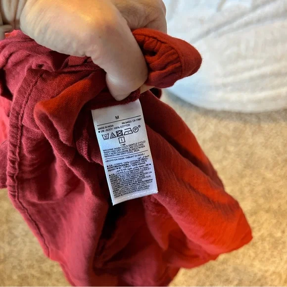 Old Navy Red Flutter-Sleeve Summer Dress - M - Picture 7 of 7